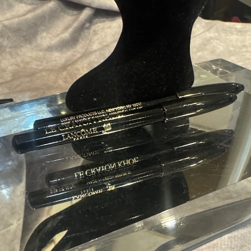 Lancôme Black Ebony‎ Eyeliner 0.02 size lot of 2